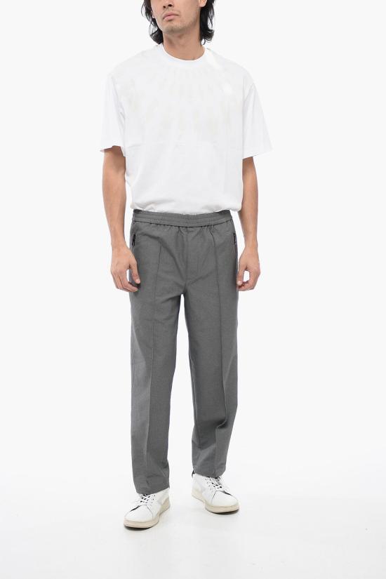  닐바렛 트레이닝/조거 팬츠 MY30062L Y019 745N Gray - NEIL BARRETT