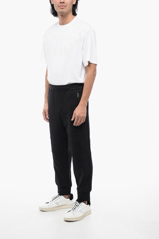  닐바렛 스트레이트 팬츠 MY71097L Y544 001N Black - NEIL BARRETT