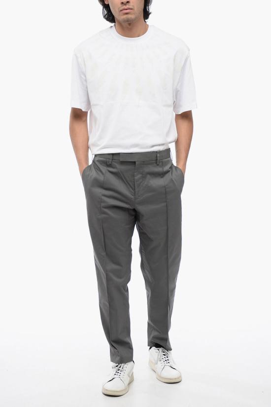  닐바렛 스트레이트 팬츠 MY30152A Y021 034N Gray - NEIL BARRETT