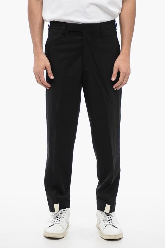  닐바렛 스트레이트 팬츠 MY30157A Y000 001N Black