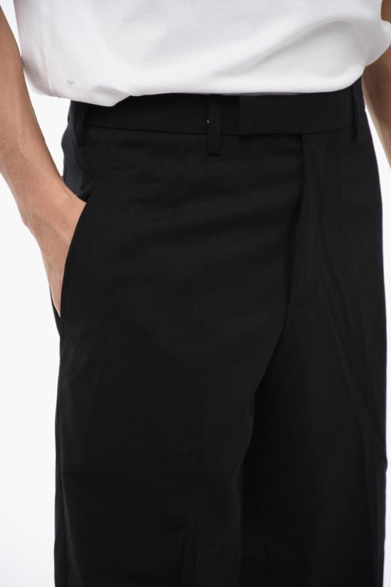  닐바렛 스트레이트 팬츠 MY30157A Y000 001N Black - NEIL BARRETT