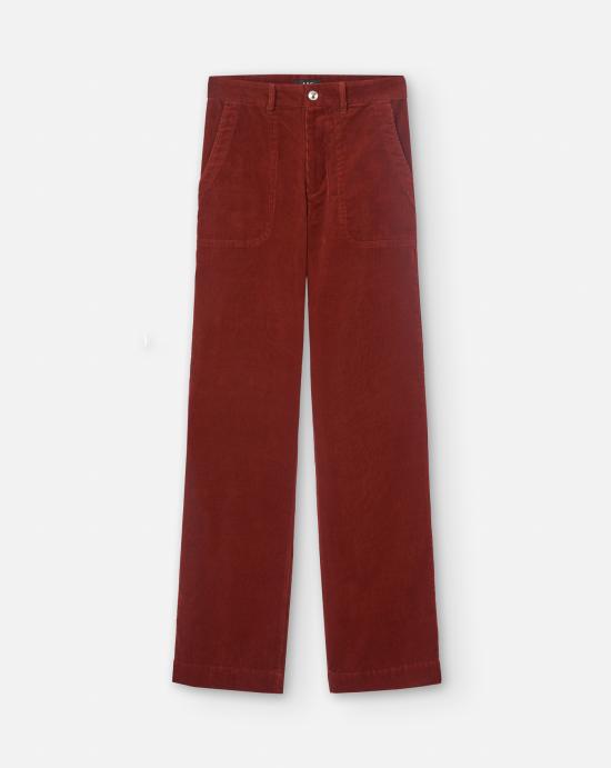  데님 팬츠 COGURF09085 EAF Brick red