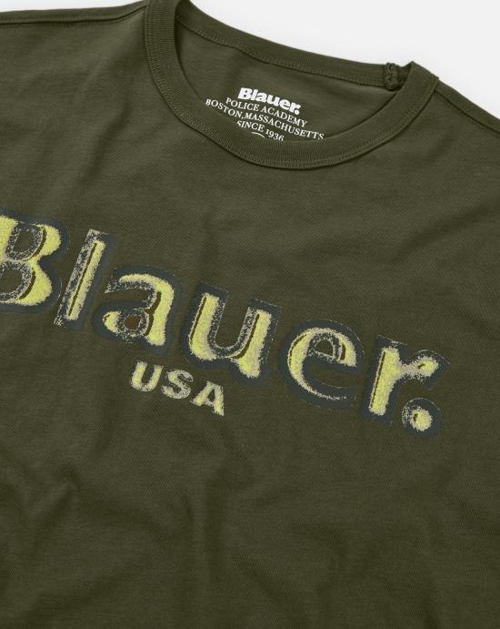  블라우어 반팔 티셔츠 24SBLUH02144 004547685 - BLAUER