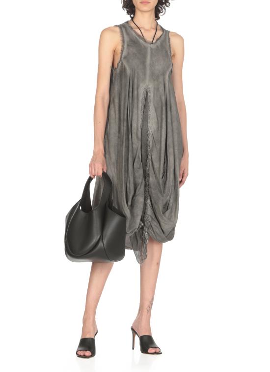  산크타무에르테 미디 원피스 9BSM320 GREY Beige - SANCTAMUERTE