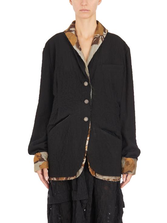 24FW CHIAHUNG SU 자켓 IAW24FJ30CVNW Black