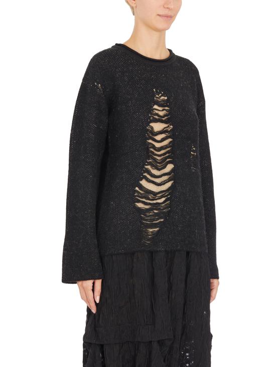 24FW CHIAHUNG SU 스웨터 IAW24FK8DBLN Black - OTHER BRANDS