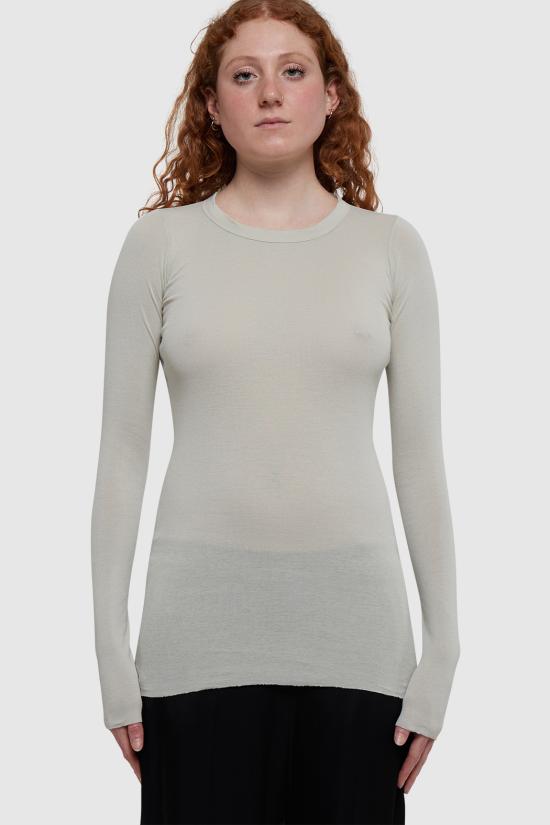  릭 오웬스 반팔 티셔츠 RP01C5202 RD08 Pearl - RICK OWENS