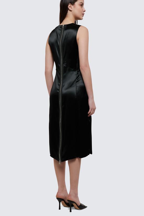  보테가베네타 미디 원피스 723022 V2LC02275 Black - BOTTEGA VENETA