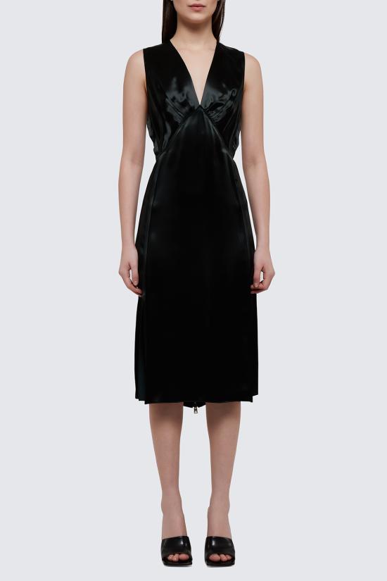  보테가베네타 미디 원피스 723022 V2LC02275 Black - BOTTEGA VENETA