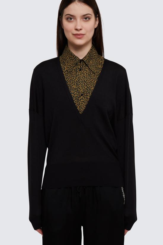  생로랑 스웨터 733563 YAPK21000 Black - SAINT LAURENT