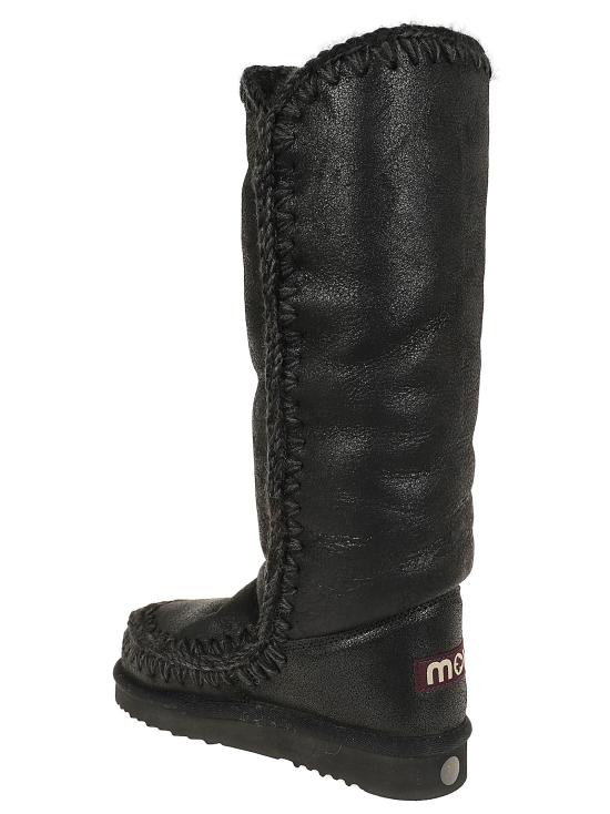 24FW 모우 부츠 MU FW101002B CBKG CRACKED BLACK GREY - MOU