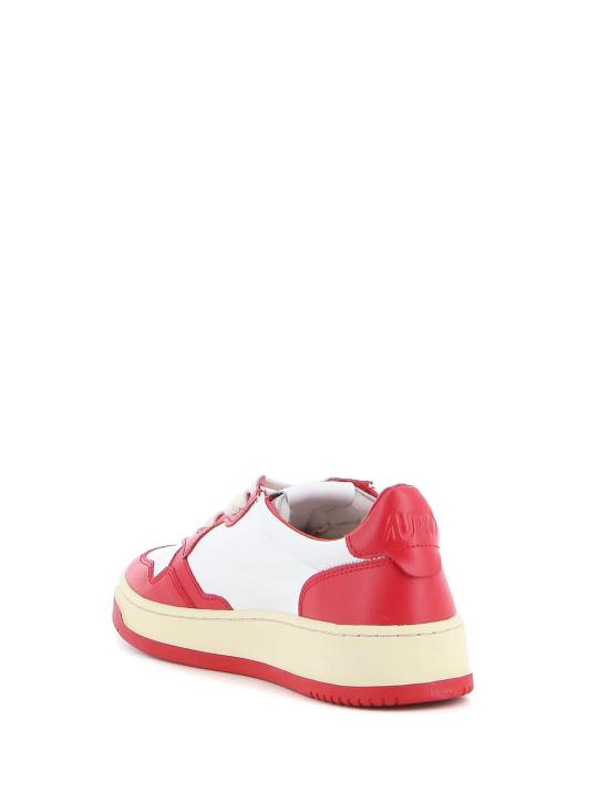 25SS 오트리 메달리스트 로우 스니커즈 AULMWB02 Red - AUTRY