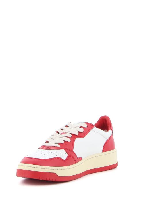 25SS 오트리 메달리스트 로우 스니커즈 AULMWB02 Red - AUTRY