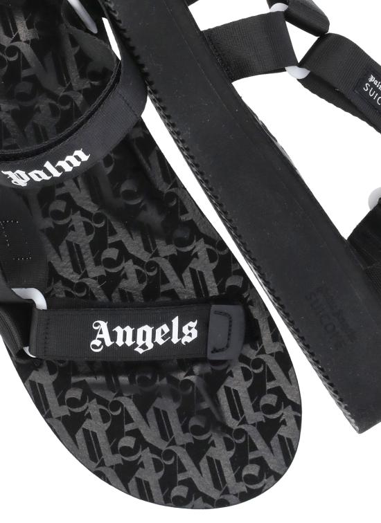  팜앤젤스 샌들 PMIH011S24MAT001 1001 Black - PALM ANGELS