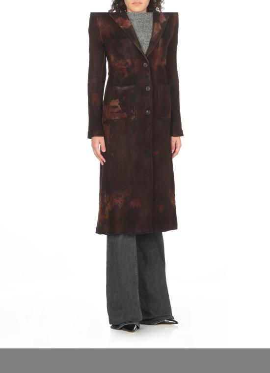 24FW 아방도이 코트 224WD2051MPSV Q V00580 Brown - AVANT TOI