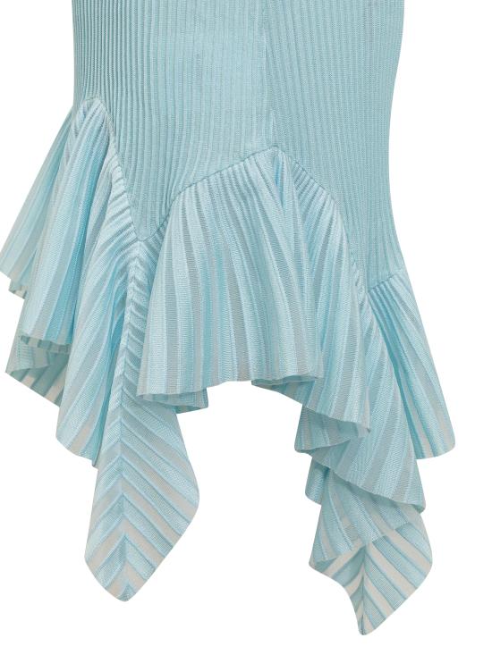  지방시 숏 원피스 BW21GN4ZEX466 466 ACQUA MARINE - GIVENCHY