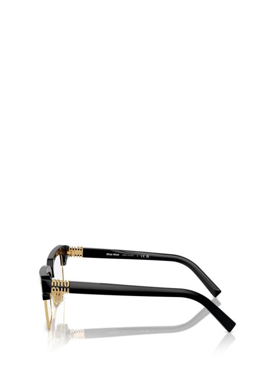 25FW 미우미우 안경 00 538192011 MU 10ZS 1AB08N Black - MIU MIU