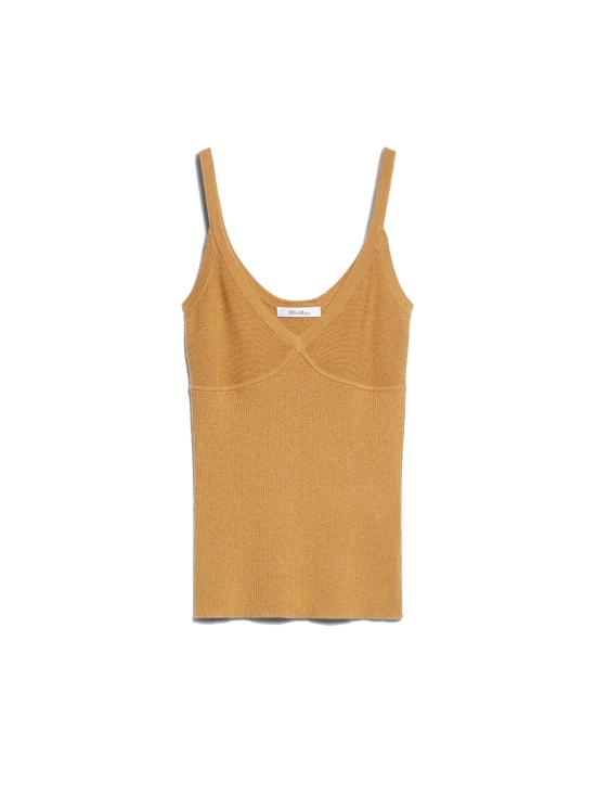  막스마라 갈루라 캐시미어&실크 리브 슬리브리스 탑 2421366091650GALLURA 003