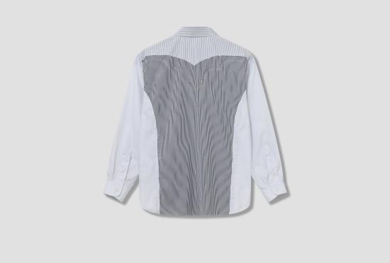  마르지엘라 긴팔 셔츠 긴팔  S50DT0037 MTN024 블랙 - MAISON MARGIELA