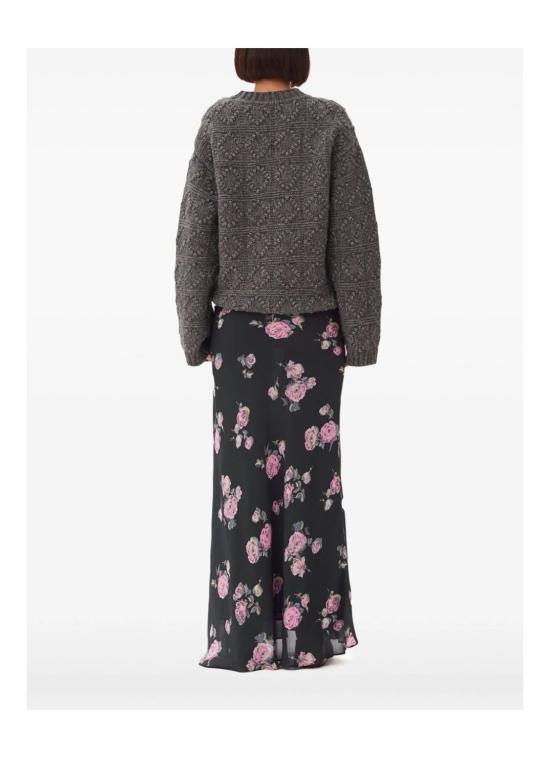 24FW 가니 롱 스커트 F9505771 BLACK - GANNI