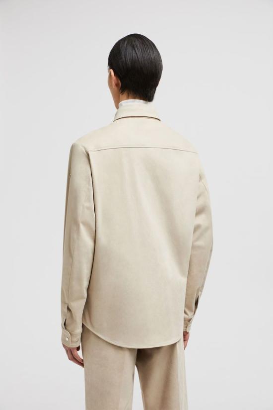 24FW 몽클레어 긴팔 셔츠 J20912F00010597WE BEIGE - MONCLER