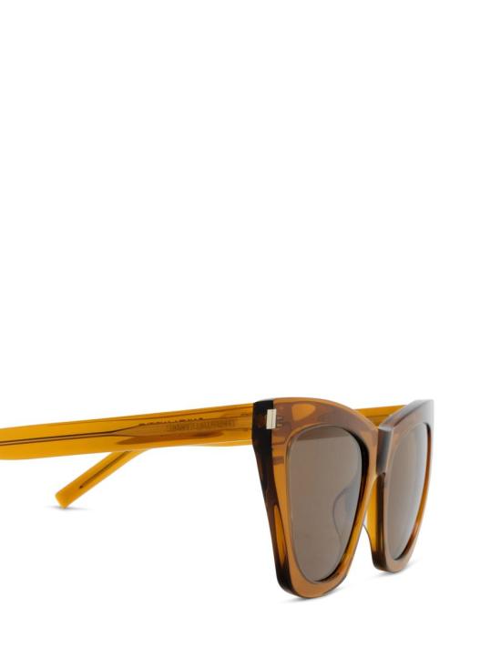 25FW 생로랑 안경 00 538206303 SL 214 034 BROWN - SAINT LAURENT