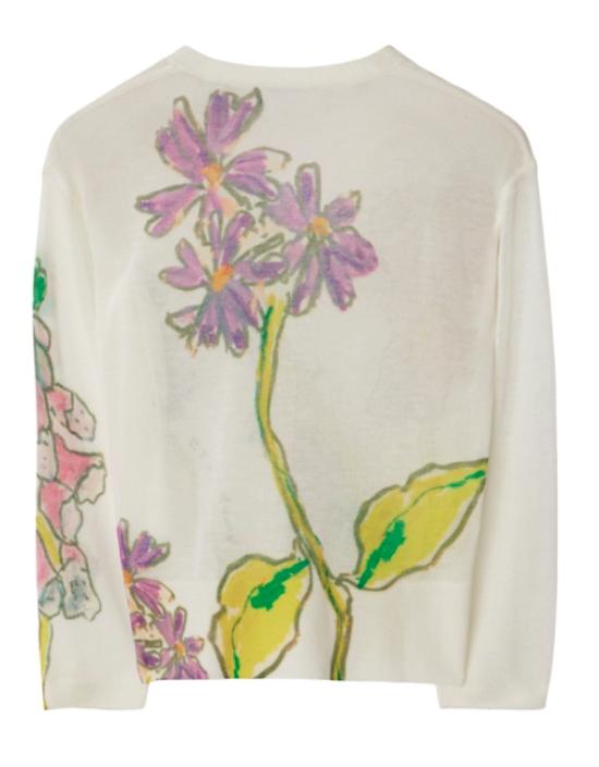 24FW [키즈] 버버리 가디건 8089177 B8769 Calico ip pattern - BURBERRY