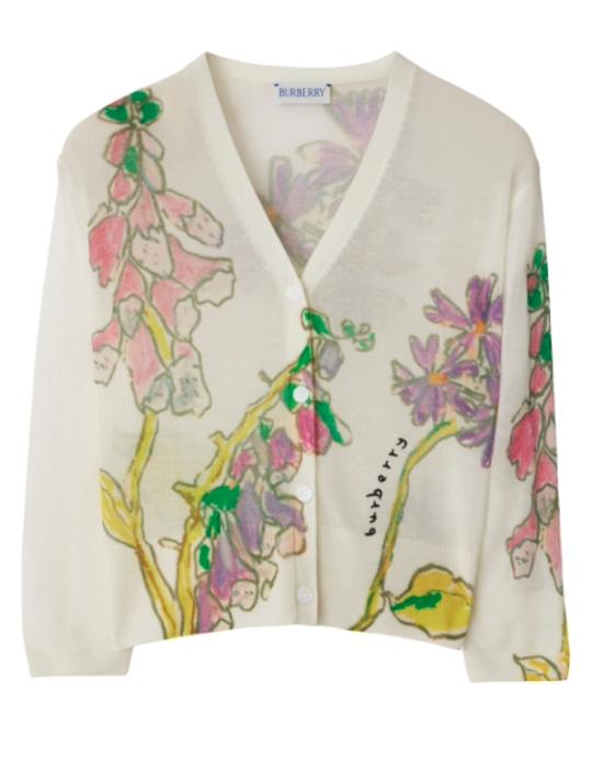 24FW [키즈] 버버리 가디건 8089177 B8769 Calico ip pattern