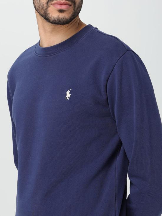 26SS 폴로 랄프로렌 포니 로고 레귤러 핏 스웨트셔츠 710916689017 Blue - POLO RALPH LAUREN