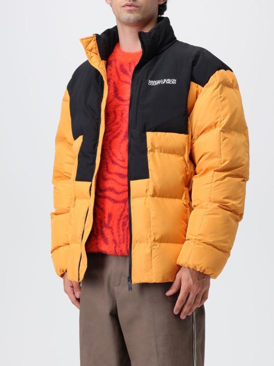 25FW 마르셀로 불론 숏패딩 CMEJ001F23FAB001 1610 Orange - MARCELO BURLON