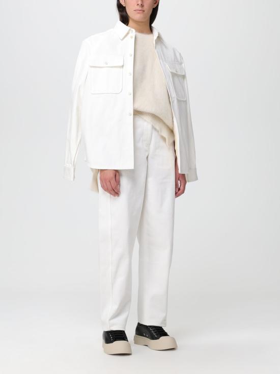 25FW 질샌더 스웨터 J02GP0149J14616 103 Ivory - JIL SANDER