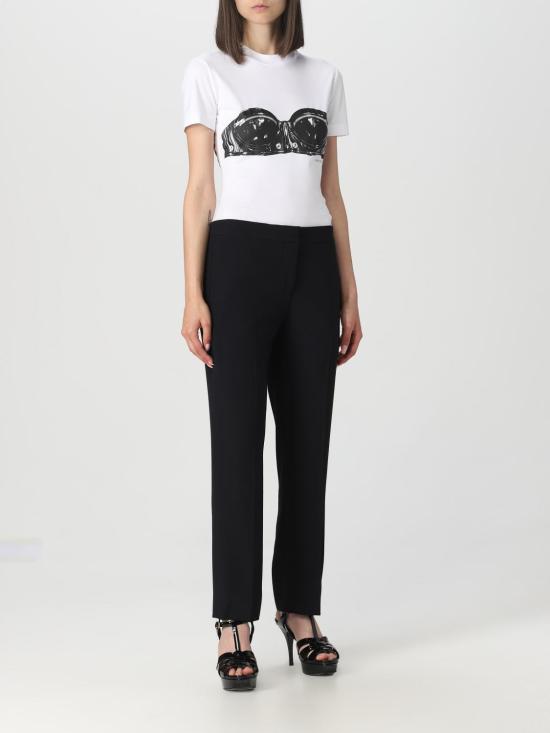  알렉산더 맥퀸 숏 원피스 752355QZAJY 0900 White - ALEXANDER MCQUEEN