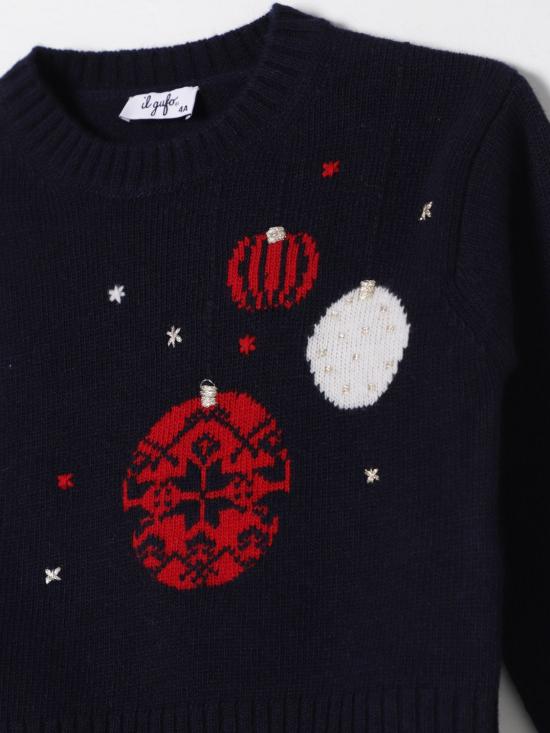 25FW [키즈] 일 구포 풀오버 MA456EM220 4910 Blue - IL GUFO