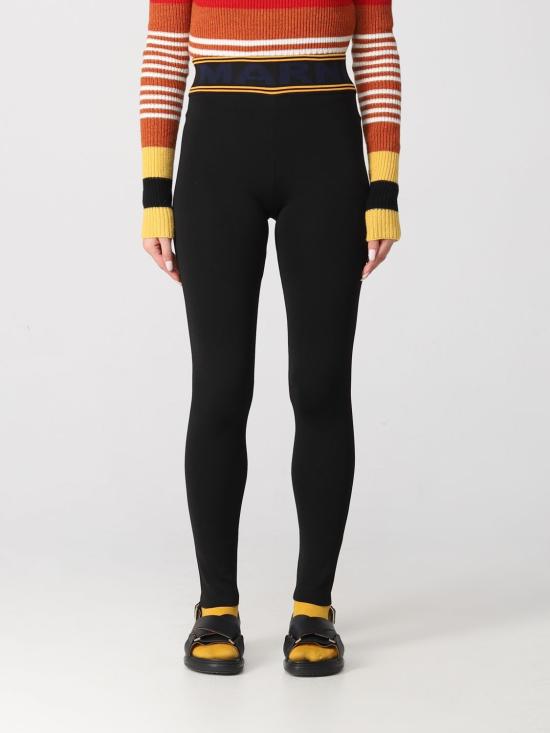 25FW 마르니 레깅스 PAMD0059Q0UFV218 00N99 Black