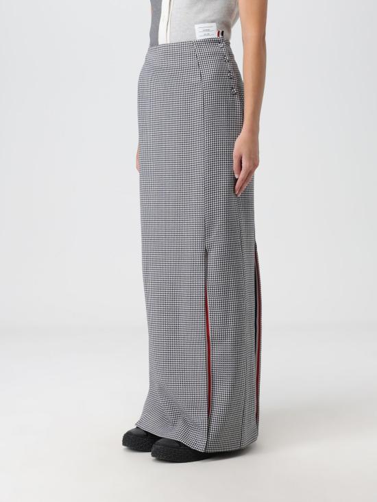 25FW 톰브라운 롱 스커트 FGC949AF0342 980 Black - THOM BROWNE