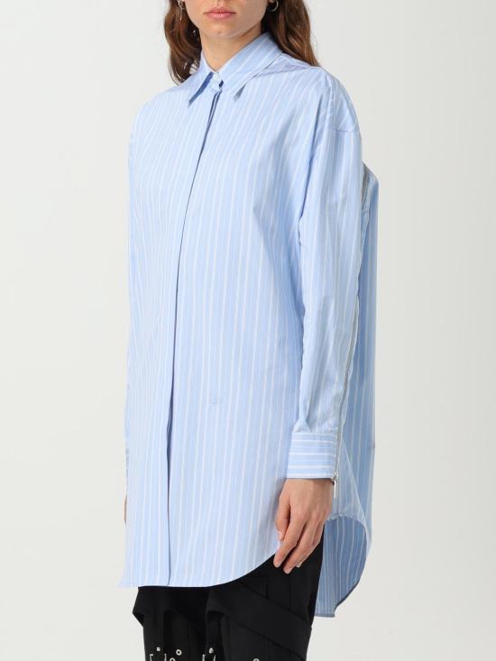 25FW 오프화이트 셔츠 OWGE008F23FAB001 4001 Striped - OFF WHITE