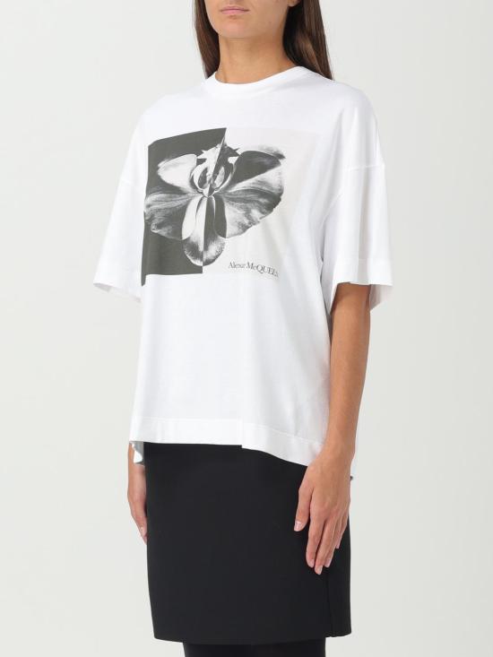 25FW 알렉산더 맥퀸 스웨터 769754QZAKH 0900 White - ALEXANDER MCQUEEN