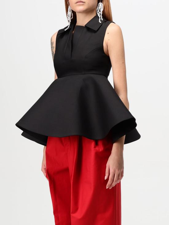 24FW 자크뮈스 민소매 티셔츠 243TO1101644 990 Black - JACQUEMUS