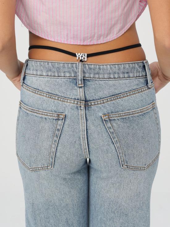 25FW 데님 X 알렉산더 왕 데님 팬츠 4DC3244408 471A Blue - DENIM X ALEXANDER WANG