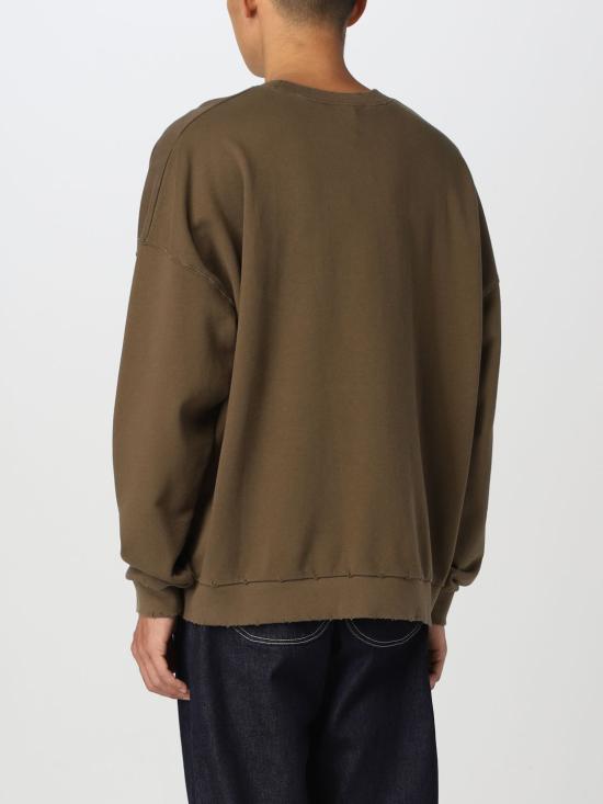 25FW 팜앤젤스 긴팔 티셔츠 PMBA074E23FLE001 6010 Olive - PALM ANGELS