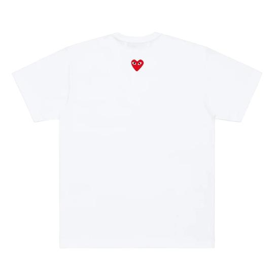 24FW 꼼데가르송 반팔 티셔츠 AX T340 051 White - COMME DES GARCONS