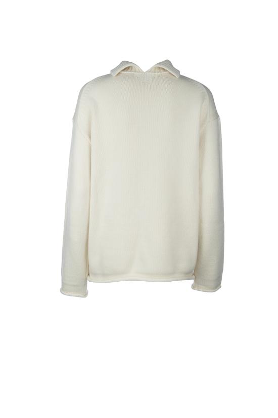  보테가베네타 스웨터 805953V4O70 9071 Bianco - BOTTEGA VENETA