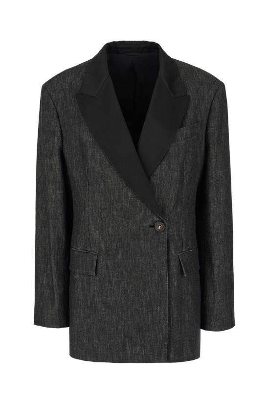  브루넬로 쿠치넬리 베스트 MB1257161 C002 DENIM NERO