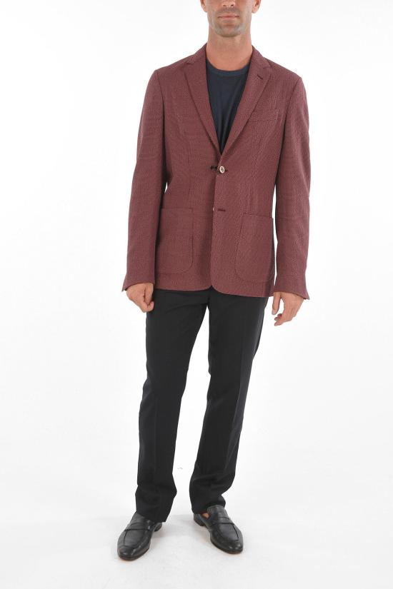  꼬르넬리아니 수트 자켓 81X5E2 8120122 040 Burgundy - CORNELIANI