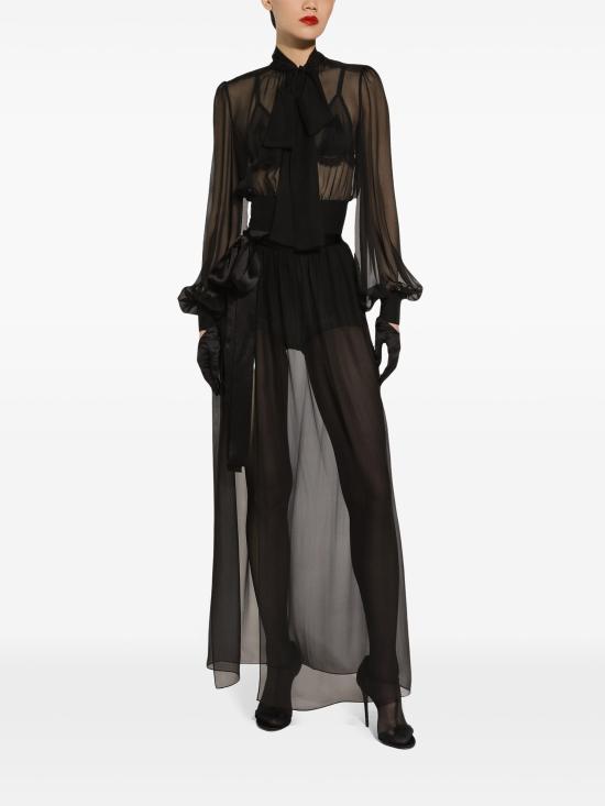 24FW 돌체앤가바나 롱 스커트 F4C0AT FU1AT N0000 - DOLCE & GABBANA