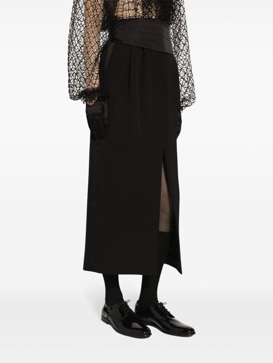 24FW 돌체앤가바나 미디 스커트 F4CZ8T FU21E N0000 - DOLCE & GABBANA