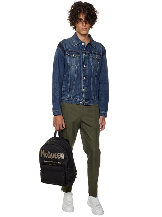 25SS 알렉산더 맥퀸 백팩 6464571AABW 1073 BLACK - ALEXANDER MCQUEEN