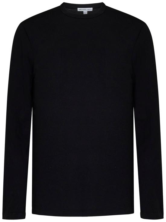 25FW 제임스펄스 긴팔 티셔츠 MLJ3351 BLK BLACK