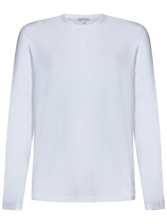25FW 제임스펄스 긴팔 티셔츠 MLJ3351 WHT WHITE