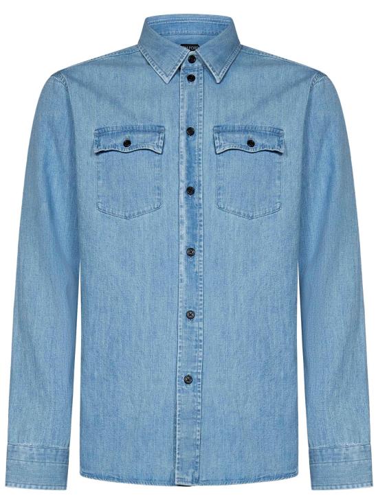 25FW 톰포드 데님 셔츠 HDS006FMC136F24 HB001 BLUE